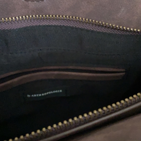 NWOT ANTHROPOLOGIE TAMBOURINE CROSSOVER BAG OS - Picture 6 of 11